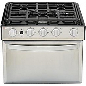 Suburban® 3628A - Elite™ 3 Burners RV Oven Range 