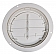 Valterra Heating/ Cooling Register - Round Medium White - A10-3359VP