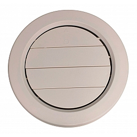 Valterra Heating/ Cooling Register - Round Light Beige - A10-3360VP