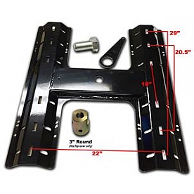 PopUp By Youngs Fifth Wheel Trailer Hitch Conversion Kit CAG-FO