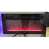 Way Interglobal Electric Fireplace Insert With Remote Control - W36BCFW