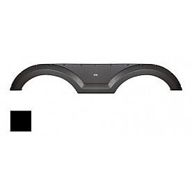 Icon Fender Skirt - Black ABS Plastic 76 Inch x 13 Inch - 14399