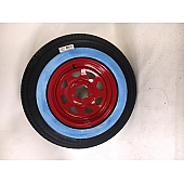 Tire and Wheel Assembly Red - ST-205-75-14 with 5 on 4.5 Bolt Pattern - 33562