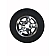 Americana Tire and Wheel Assembly ST-205-75-15 with 5x4.50 - 34548HWTB