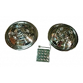 Coast To Coast Wheel Simulator Stainless Steel Front And Rear - Set Of 4 - IWCN17F05