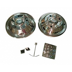 Coast To Coast Wheel Simulator Stainless Steel Front And Rear - Set Of 4 - IWCN17G11