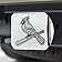 Fan Mat Trailer Hitch Cover 26718