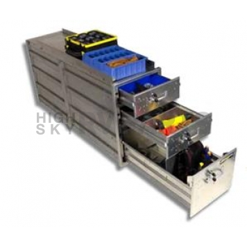 KargoMaster Storage Cabinet - 3 Drawers Aluminum - 4025A