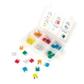 Performance Tool Mini Blade Fuse Assortment 30 Pieces - W5371