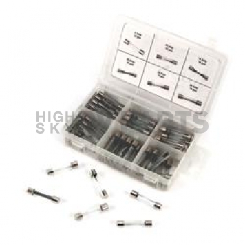 Performance Tool AGC Glass Fuse Assortment 60 Pieces - W5375