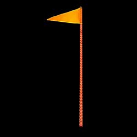 Quake LED Flagpole QW529