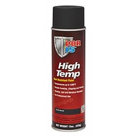 Por 15 Paint Flat Black 15 Ounce Aerosol Can - 44118