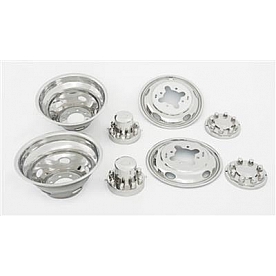 Phoenix USA Wheel Simulator Stainless Steel Front And Rear - Set Of 4 - SLD1703