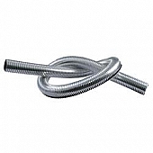 Spectre Industries Wire Loom 1-1/4 Inch x 4 Feet Silver - 29948