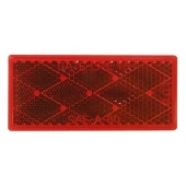 Peterson Mfg. Reflector Rectangular Red - B483R