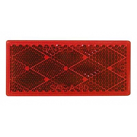 Peterson Mfg. Reflector Rectangular Red - B483R
