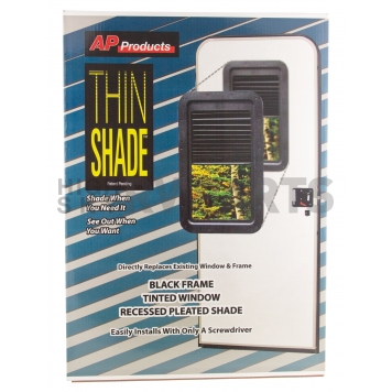 AP Products Window Shade Black - 015-201502-1