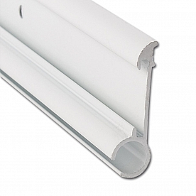 AP Products Awning Rail - 8 Feet White Aluminum - 021-51001-8
