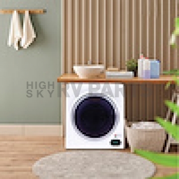 Pinnacle Clothes Compact Short Dryer 13 Pounds Capacity Front Load - 18-850W-12