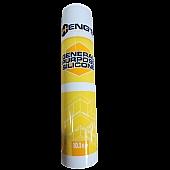 Heng's Industries Nuflex 302 Caulk Sealant - Silver Silicone - 9303-C