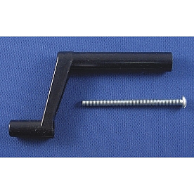 Strybuc Roof Vent Crank Handle 2-1/4 Inch Shaft Length - Black Plastic - 750CBLK