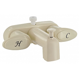 Phoenix Products Faucet 2 Handle Biscuit Plastic for Lavatory PF223161
