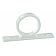 Phoenix Products Shower Hose Guide Ring - White Plastic - PF276010