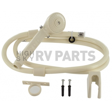Phoenix Products Shower Head with 60 inch Hose Biscuit - PF276025