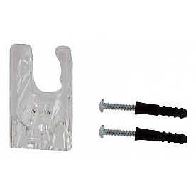 Phoenix Products Shower 3 Position Clear Head Mount - PF276009