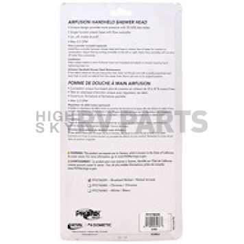 Phoenix Products Air Fusion Shower Head Brushed Nickel Plated - PF276039-3