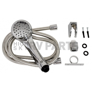 Phoenix Products Air Fusion Shower Head with 60 inch Stainless Steel Hose Chrome - PF276048
