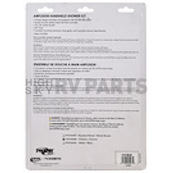 Phoenix Products Air Fusion Shower Head with 60 inch Stainless Steel Hose Chrome - PF276048-3