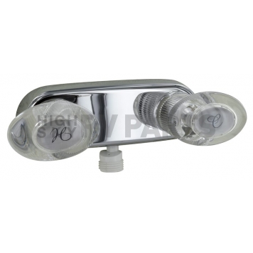 Phoenix Products 2 Valve Shower Faucet with Acrylic Lever Handle - PF223341