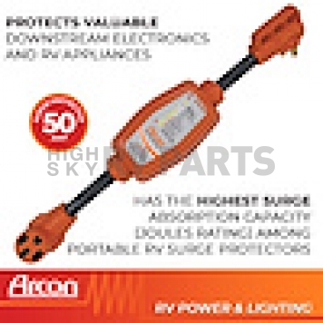 Arcon Surge Protector 50 Amp - High Power Consumption Demands - 19666-4