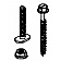 Dometic Sealand 210 Traveler Lite Toilet Mounting Bolts 385311117