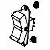 Dometic 4310 Series Permanent Toilet Flush Switch 385311290