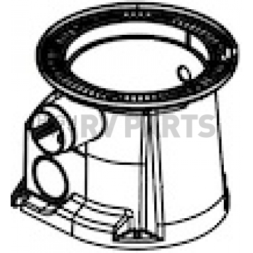 Dometic Ecovac and Vacuflash Toilet Base - 385310975-1