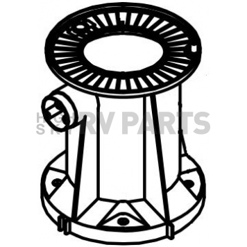 Dometic 510/ 2010 Traveler Model Toilet Base - 385310169