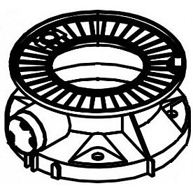 Dometic Toilet Base - 385310124