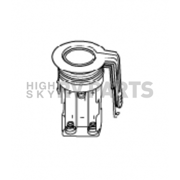 Thetford Porta Potti 465 Toilet Flush Mechanism Cover 25806
