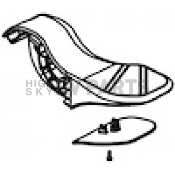 Dometic Toilet Flush Pedal 385310682-1