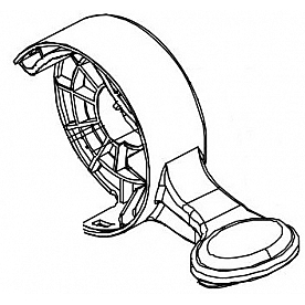 Dometic 110/ 210 Traveller Toilet Flush Pedal 385311122
