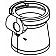 Dometic 1049/ 5049 Model Toilet Base - 385310913