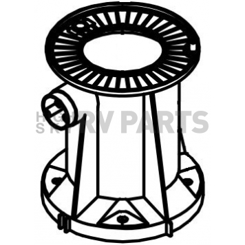 Dometic 749/ 5049 VacuFlush Model Toilet Base - 385310903