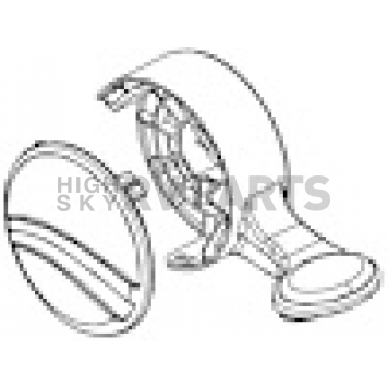 Dometic 110/ 210 Traveller Lite® Toilet Flush Pedal - 385311120-1