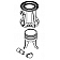 Dometic 547/ 847/ 1047 VacuFlush Model Toilet Base - 385310614