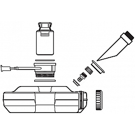 Dometic Sealand Model 964 Toilet Holding Tank Flush Mechanism - 385230377