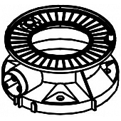Dometic 506/ 806 VacuFlush Toilet Base - 385310134