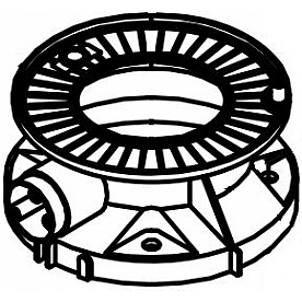 Dometic 506/ 806 VacuFlush Toilet Base - 385310134