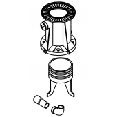 Dometic 547 Plus VacuFlush Model Toilet Base - 385310748